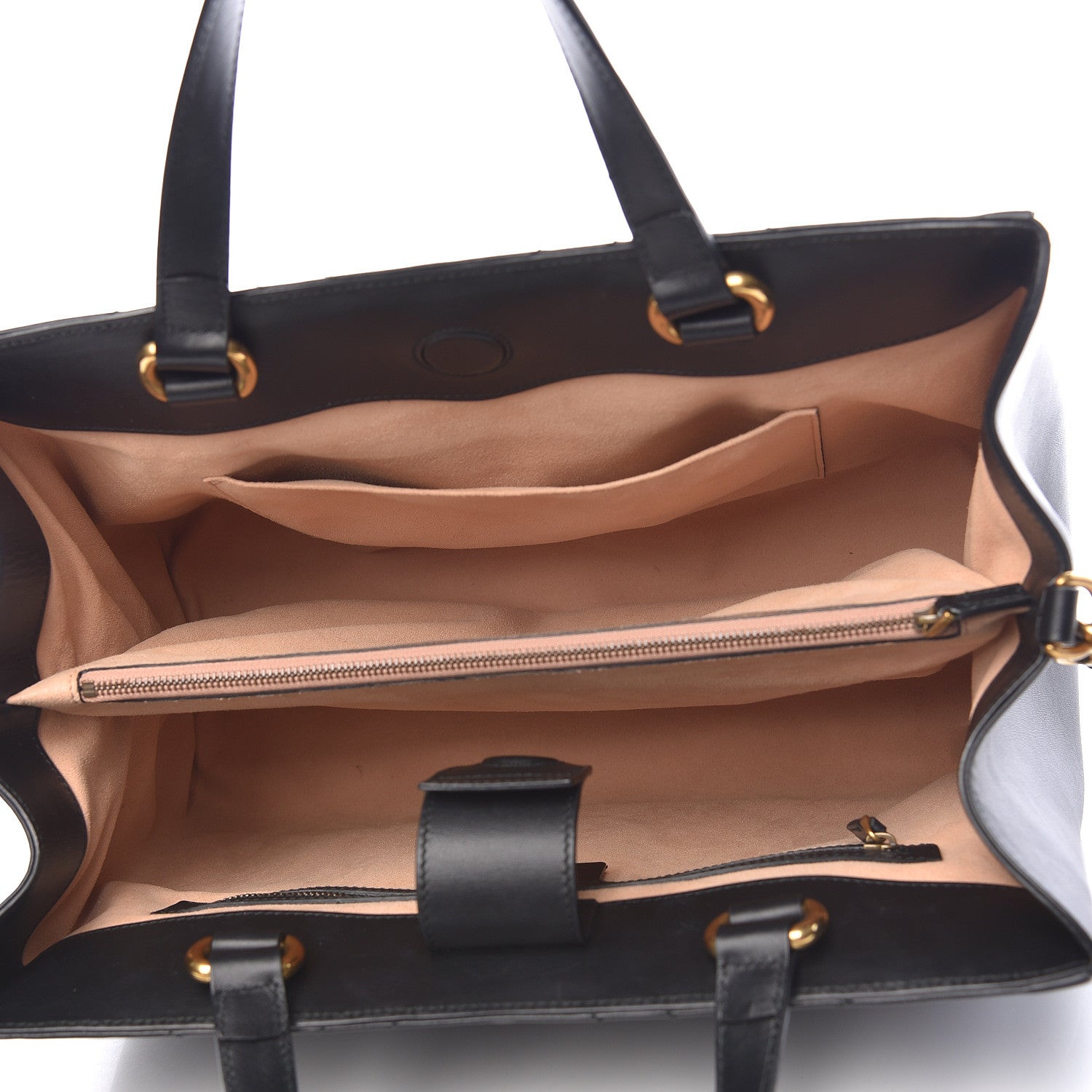 Gucci Calfskin Matelasse Medium GG Marmont Tote Black 7 of 10
