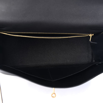 Hermes Togo Kelly Retourne 35 Black 5 of 11