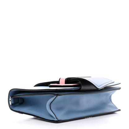 Prada City Calf Plex Ribbon Bag Astrale Rosa 4 of 10