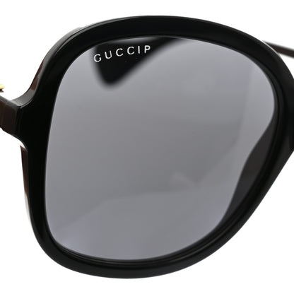 Gucci Acetate Oversized Sunglasses GG1178S Black 7 of 8