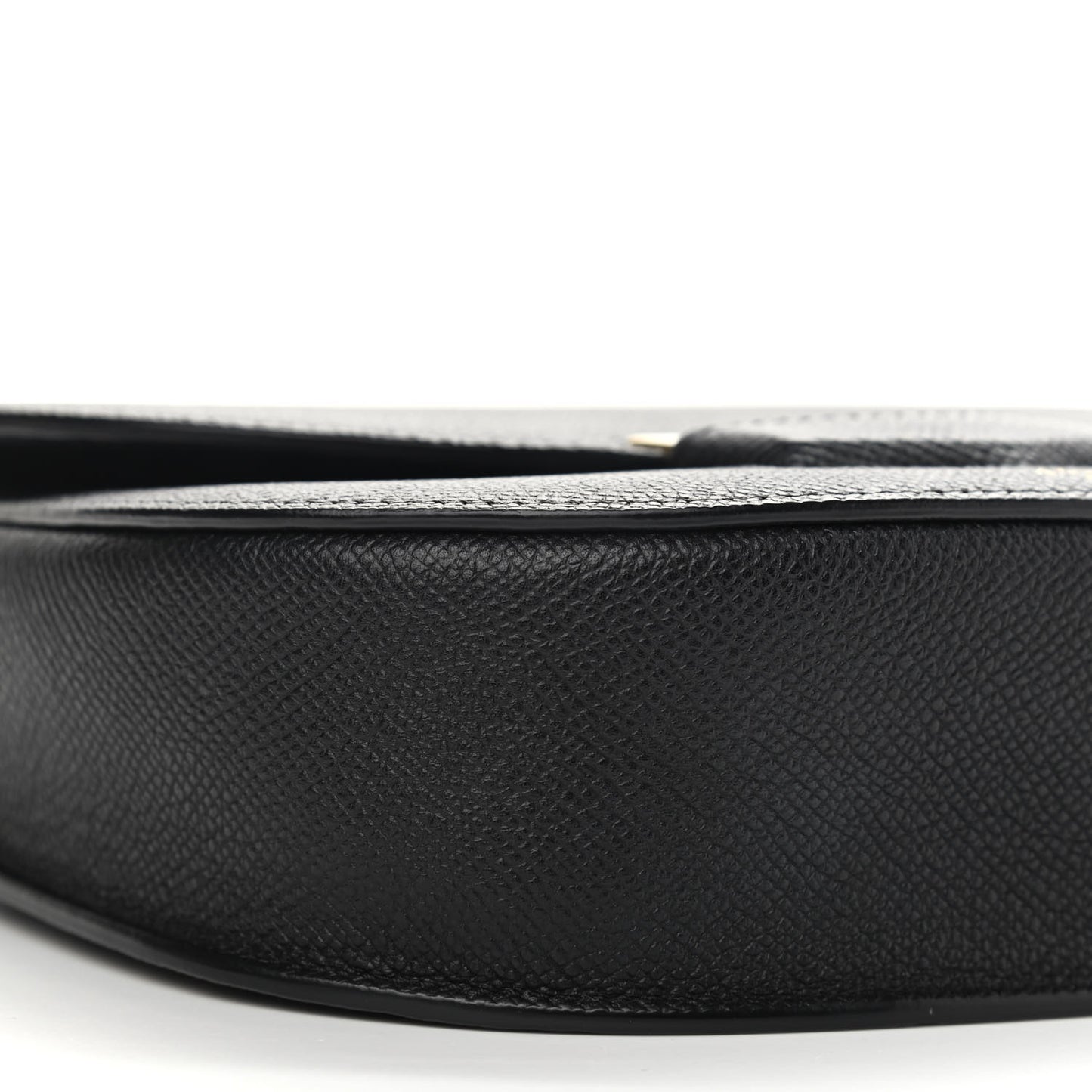 Grained Calfskin Small Trotteur Black