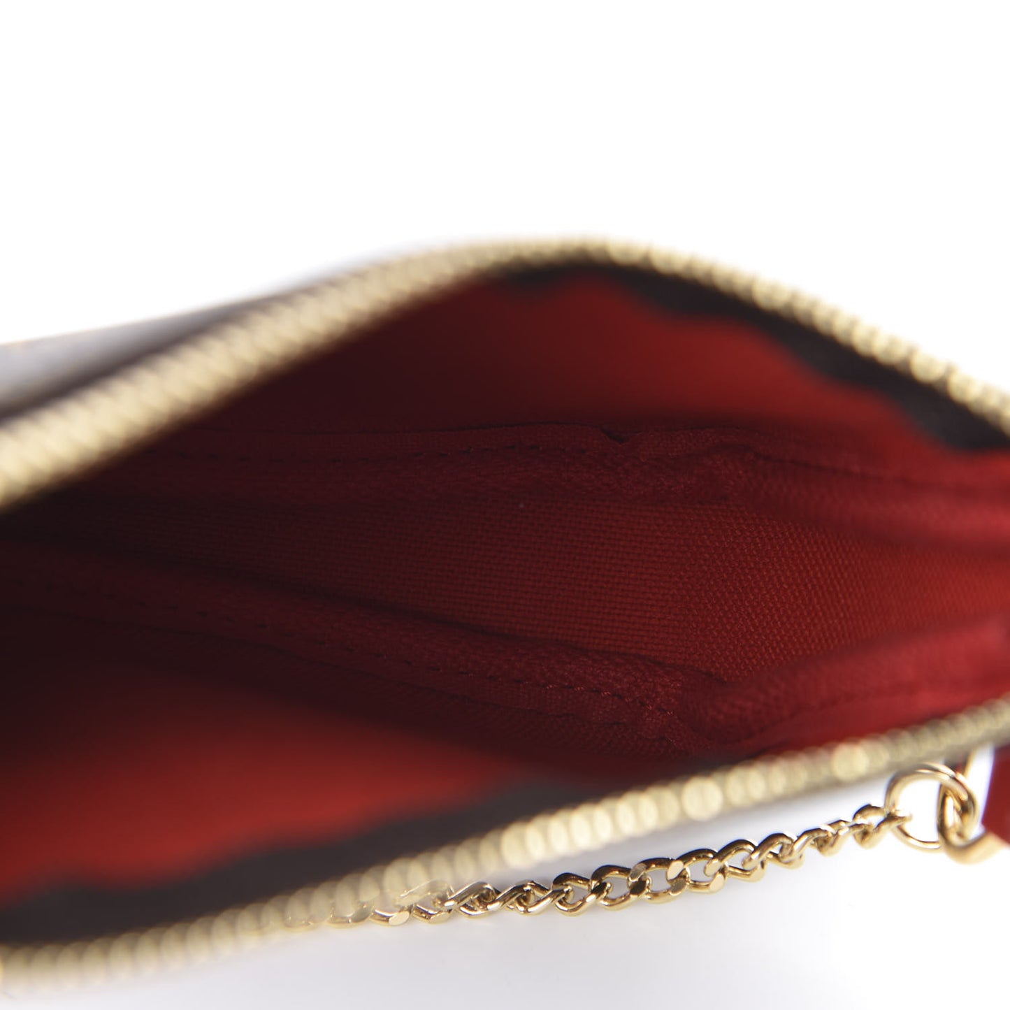 Monogram 2020 Christmas Animation Bumper Cars Mini Pochette Accessories Coquelicot