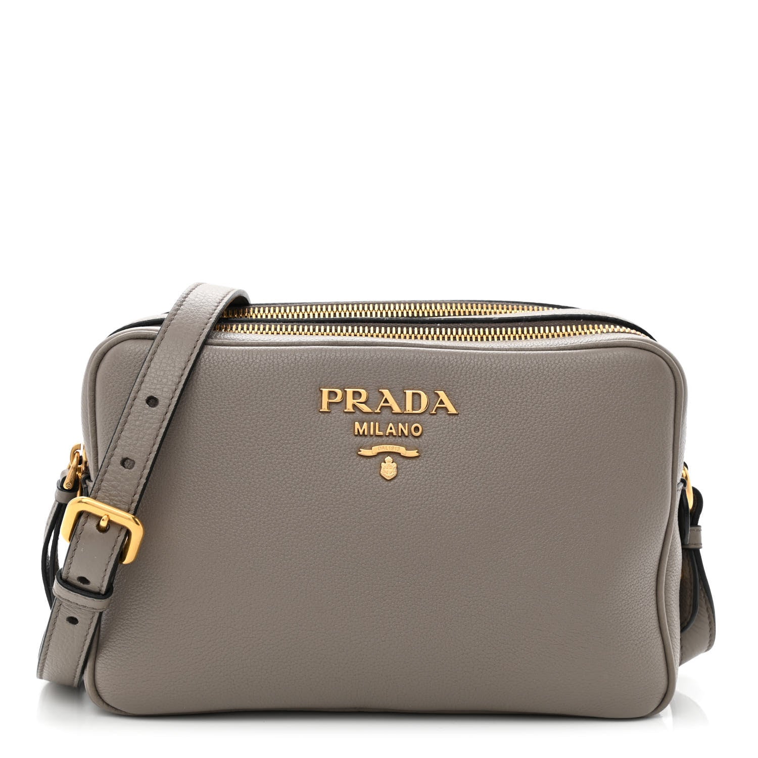 Prada Vitello Phenix Camera Bag Argilla 1 of 12