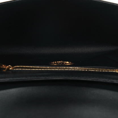 Dolce & Gabbana Raffia Medium Devotion Crossbody Bag Black 6 of 11