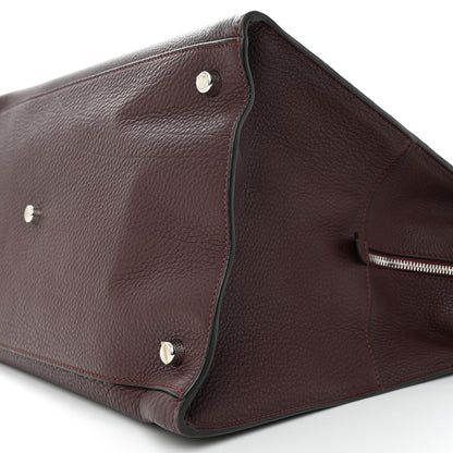 Fendi Cuoio Romano Peekaboo I SEE U Forty8 Satchel Granata 10 of 11