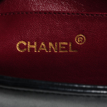 Chanel Lambskin Quilted Shoulder Bag Black 6 of 8