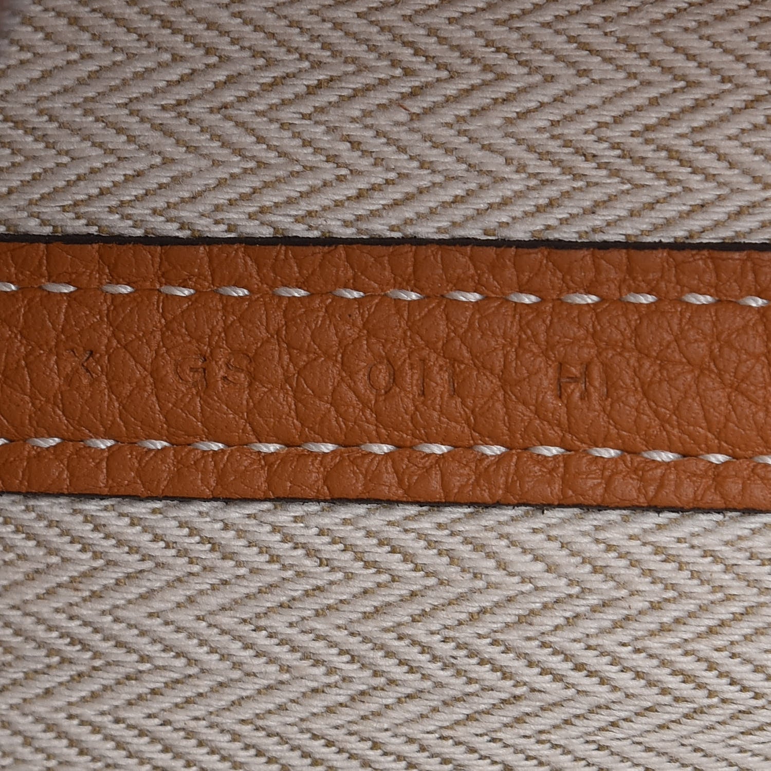 Hermes Negonda Garden Party 30 TPM Toffee 7 of 9