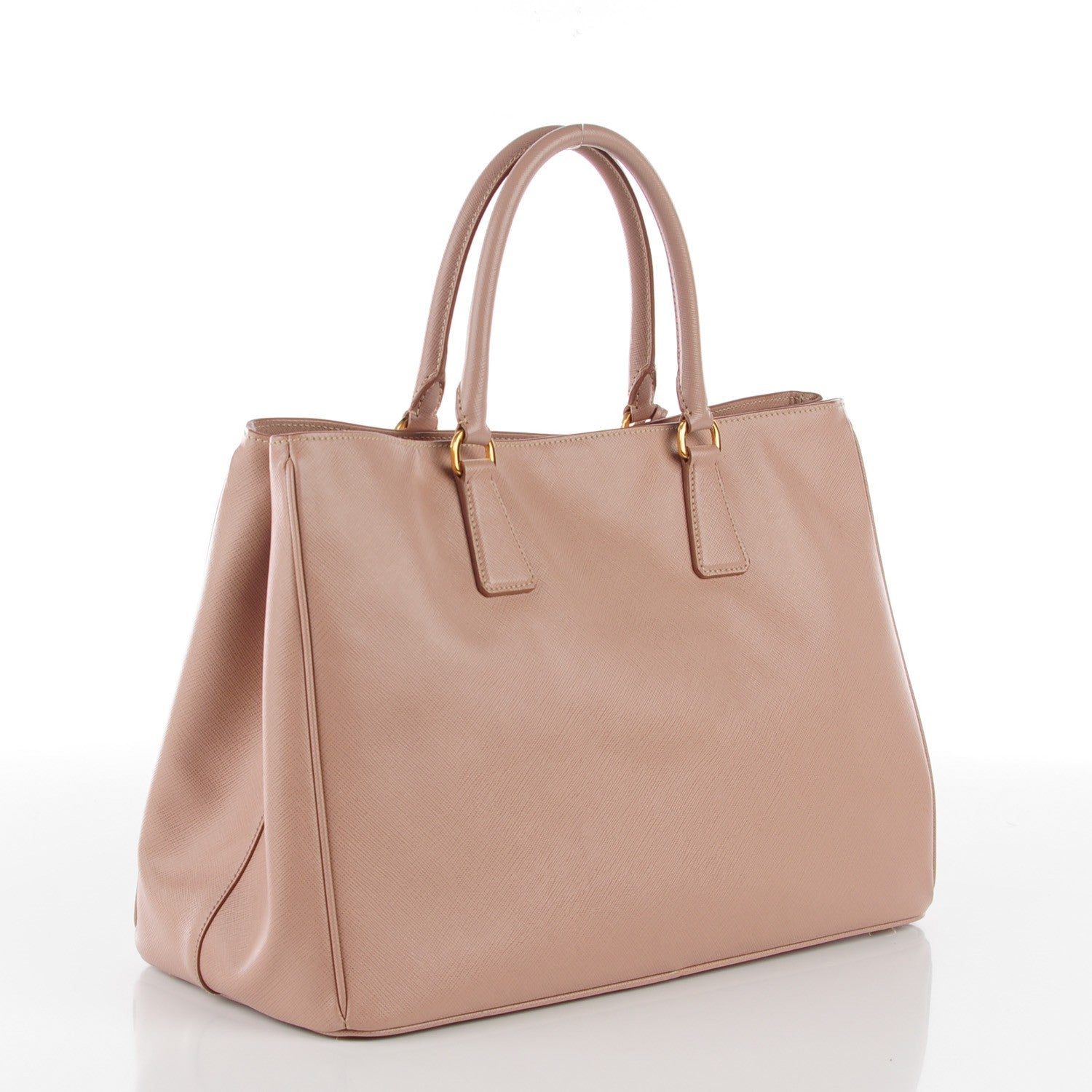 Prada Saffiano Lux Large Tote Cammeo 3 of 10