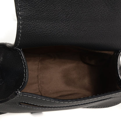 Chloe Calfskin Mini Marcie Round Crossbody Bag Black 5 of 8