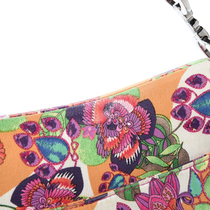 Christian Dior Canvas Floral Saddle Bag Multicolor 10 of 11