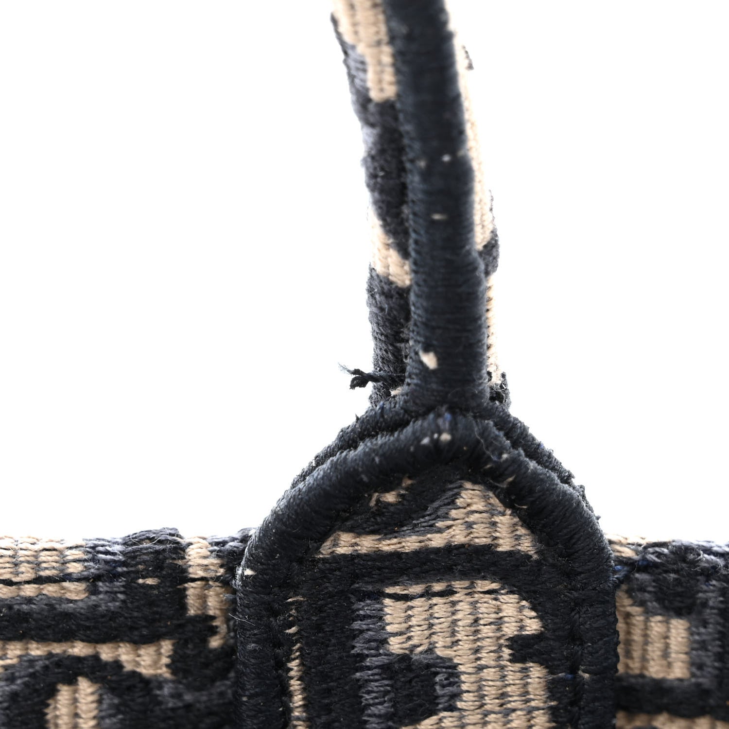 Christian Dior Oblique Mini Book Tote With Strap Blue Multicolor 11 of 11