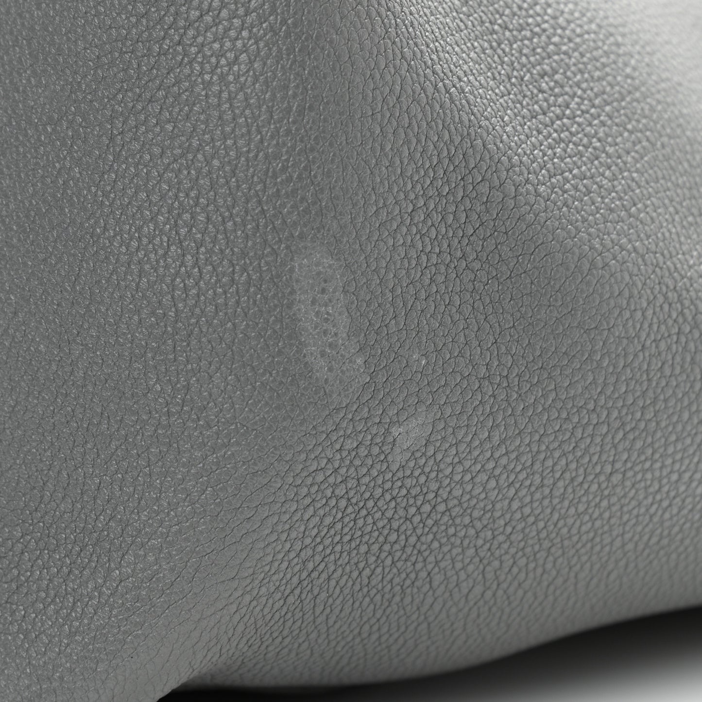 Soft Grained Calfskin Belt Cabas Phantom Medium Grey