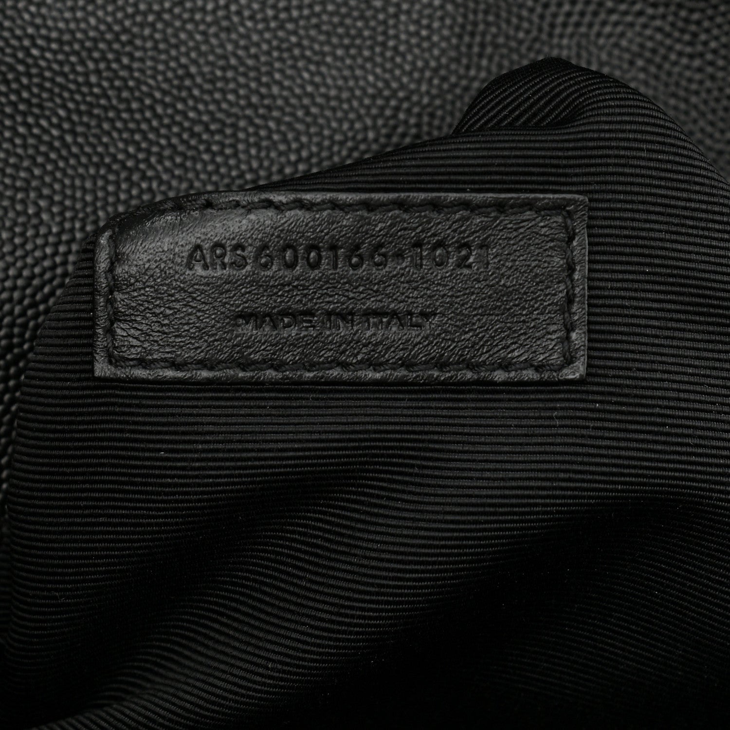 Saint Laurent Grain De Poudre Textured Mixed Matelasse Large Triquilt Monogram Satchel Black 8 of 11