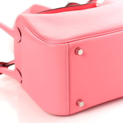 Hermes Swift Mini Lindy 20 Rose Ete 8 of 11