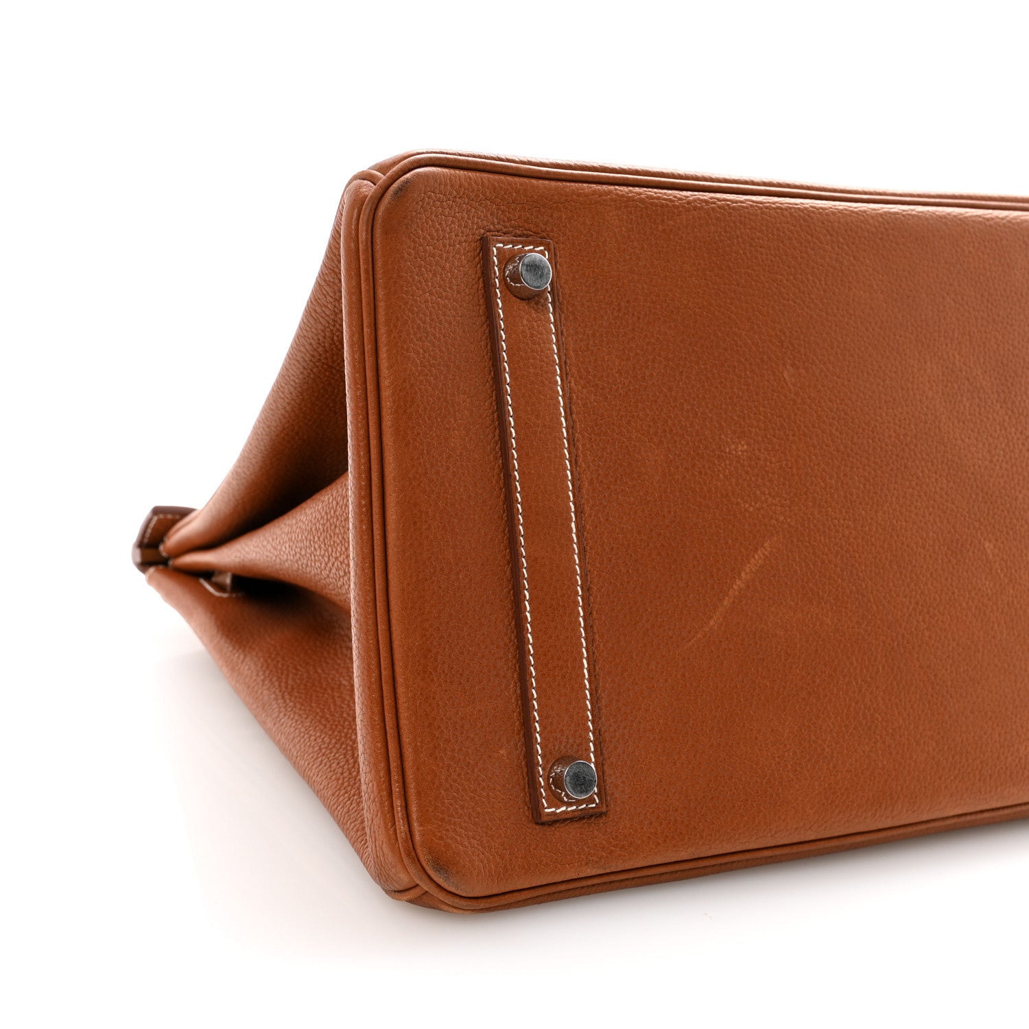 Hermes Natural Barenia Faubourg Birkin 35 Fauve 9 of 10