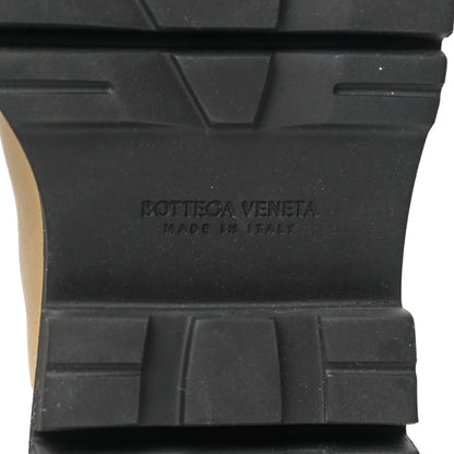 Bottega Veneta Calfskin The Lug Chelsea 55mm Cropped Boots 38.5 Cane Sugar 6 of 8