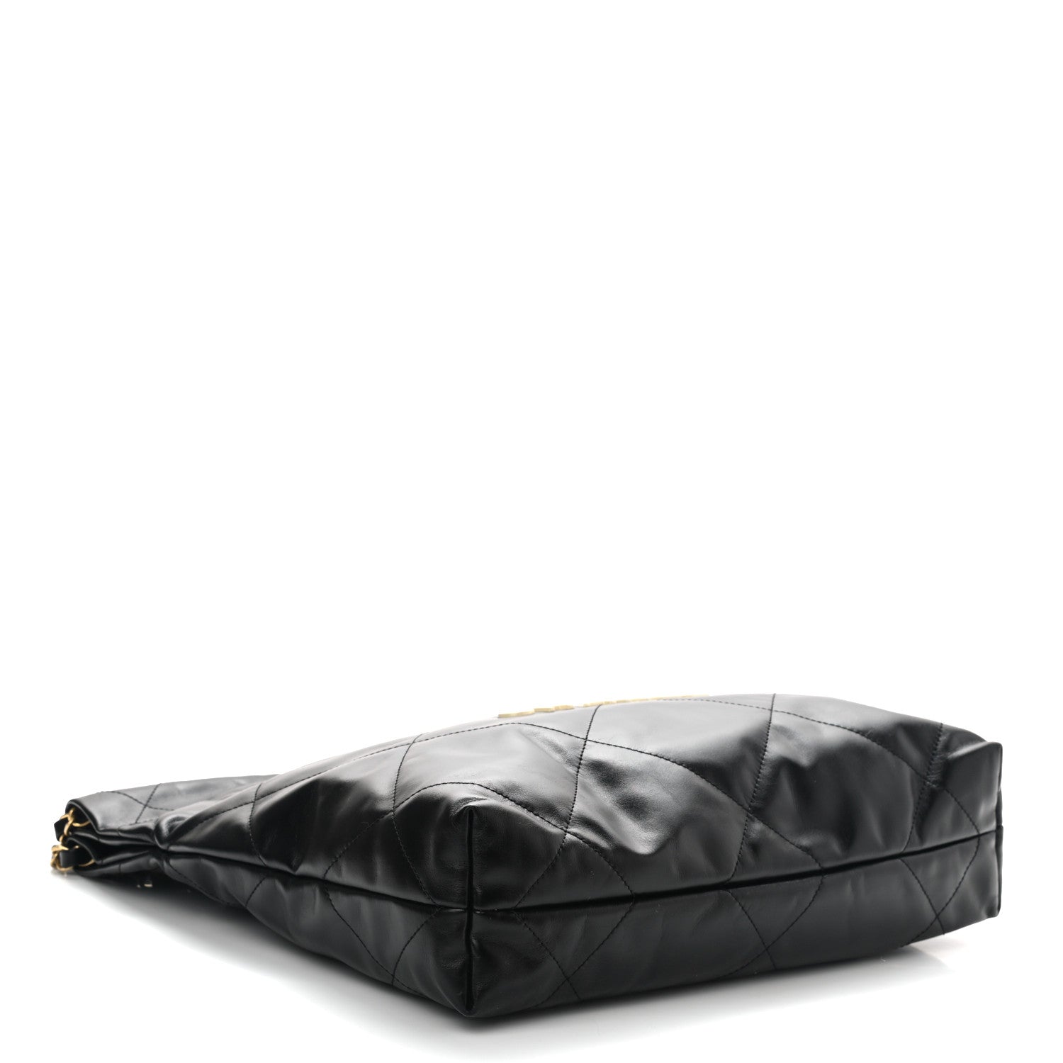Chanel Calfskin Quilted Small Chanel 22 Black 4 of 10