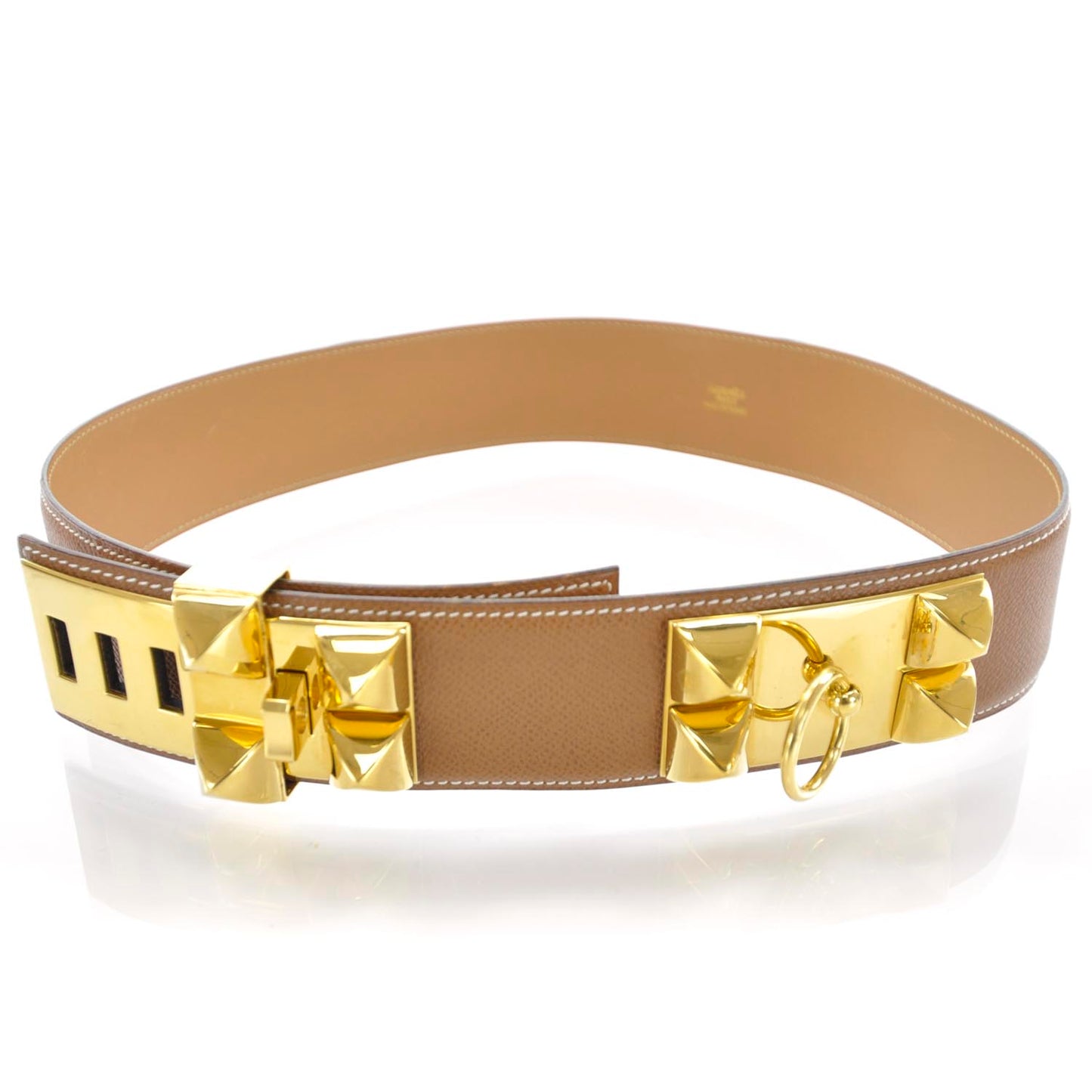Epsom Medor Collier De Chien Belt Gold