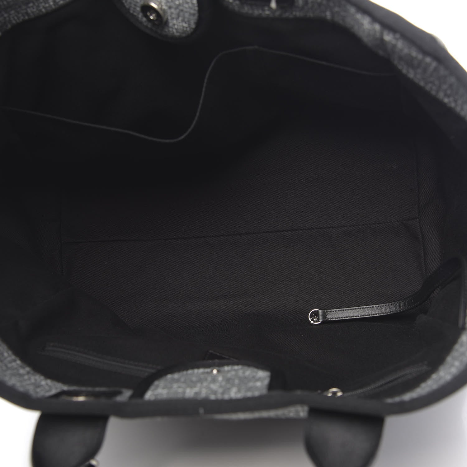 Chanel Canvas Medium Deauville Tote Charcoal 4 of 9