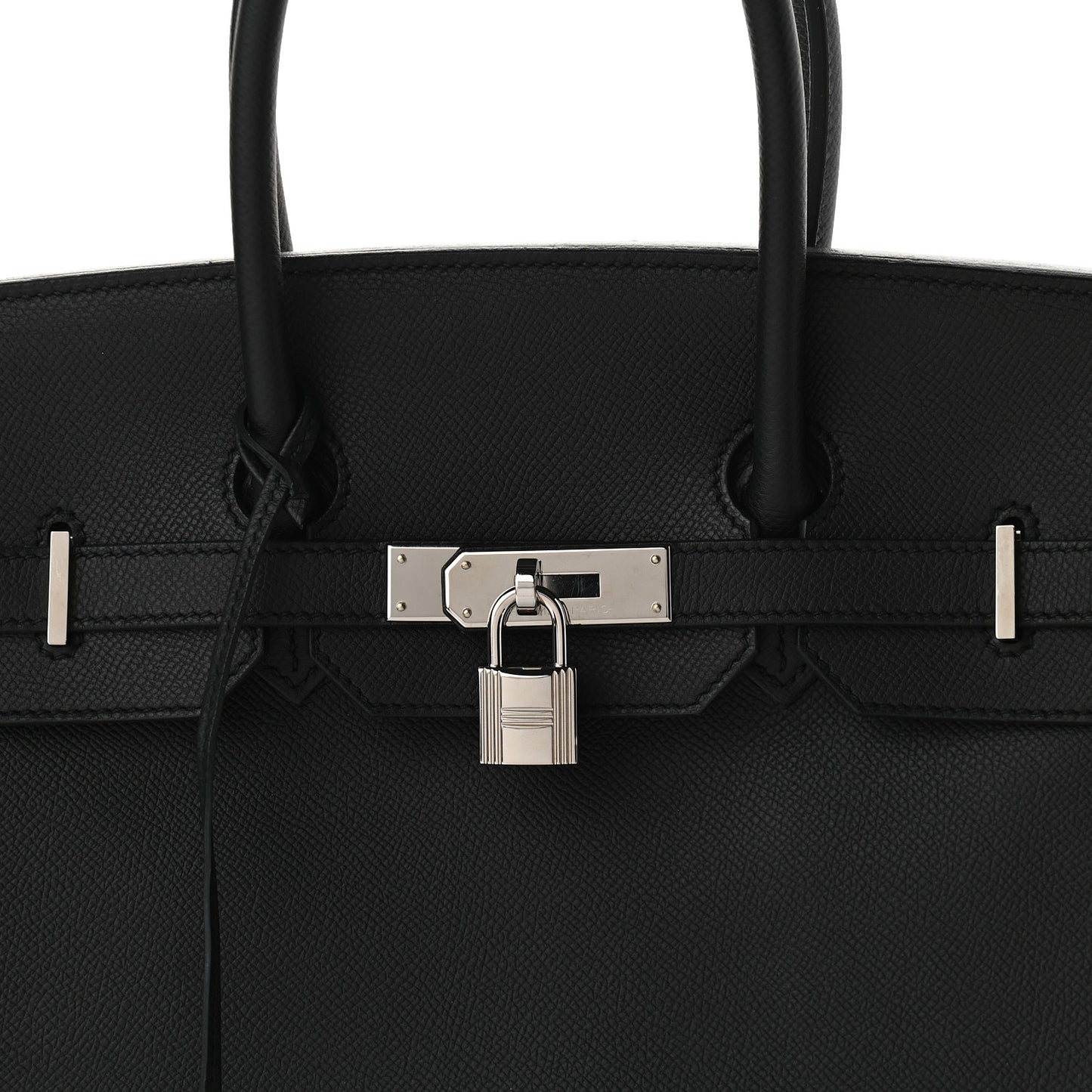 Epsom Birkin 35 Black