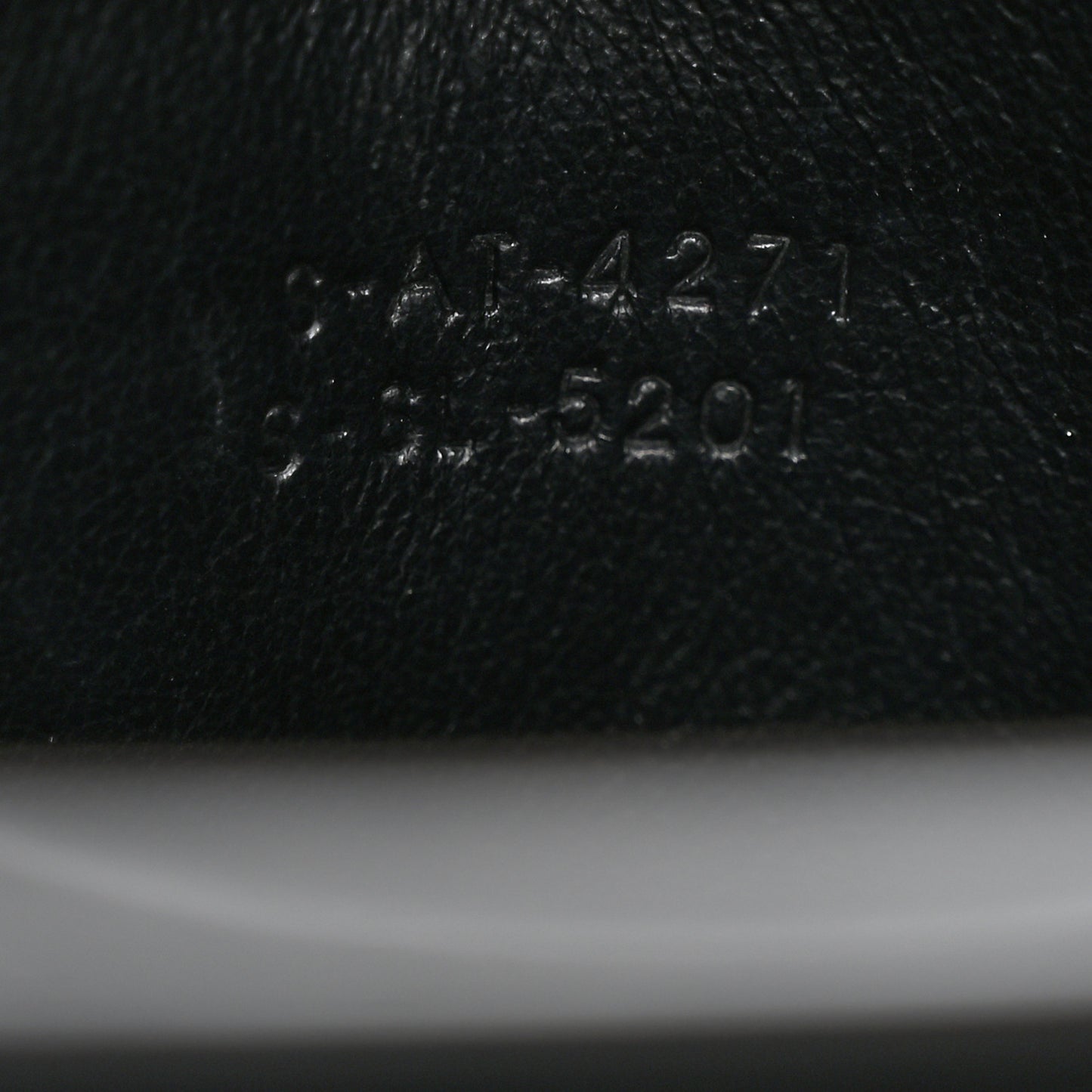 Smooth Calfskin Nano Luggage Black