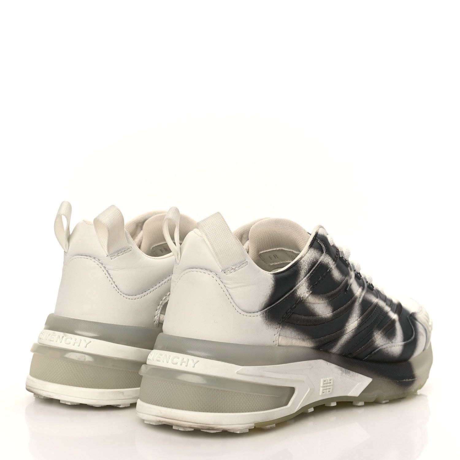 Givenchy X CHITO Calfskin GIV 1 Runners Sneakers 38.5 White Black 4 of 7