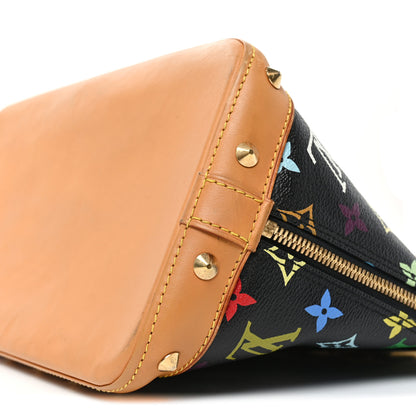 Louis Vuitton Monogram Multicolor Alma Black 9 of 9