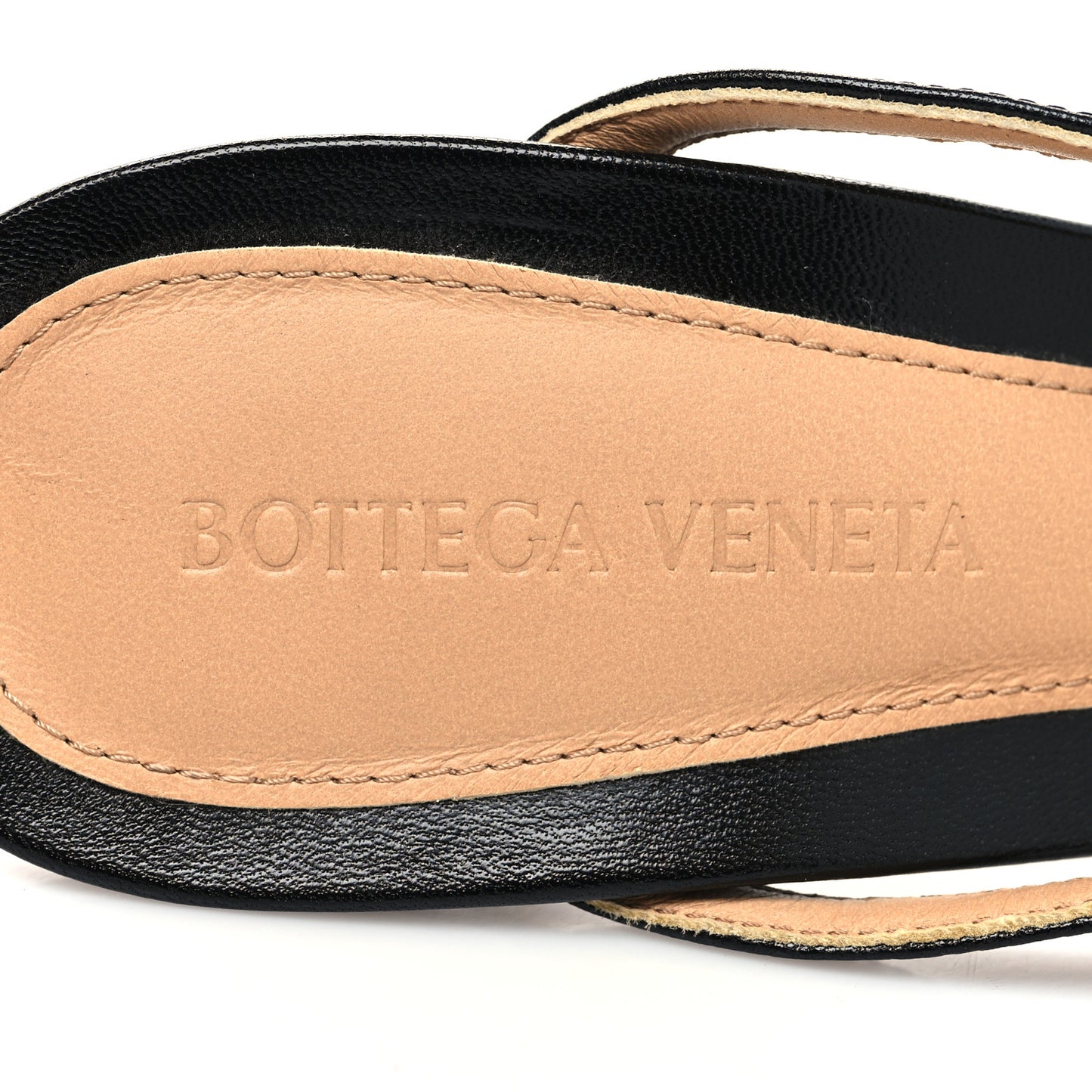 Lambskin Stretch Multi Strap Sandals 40 Black