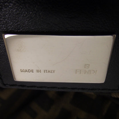 Fendi Zucca Cuoio Lucido Hobo Tobacco Moro 8 of 12