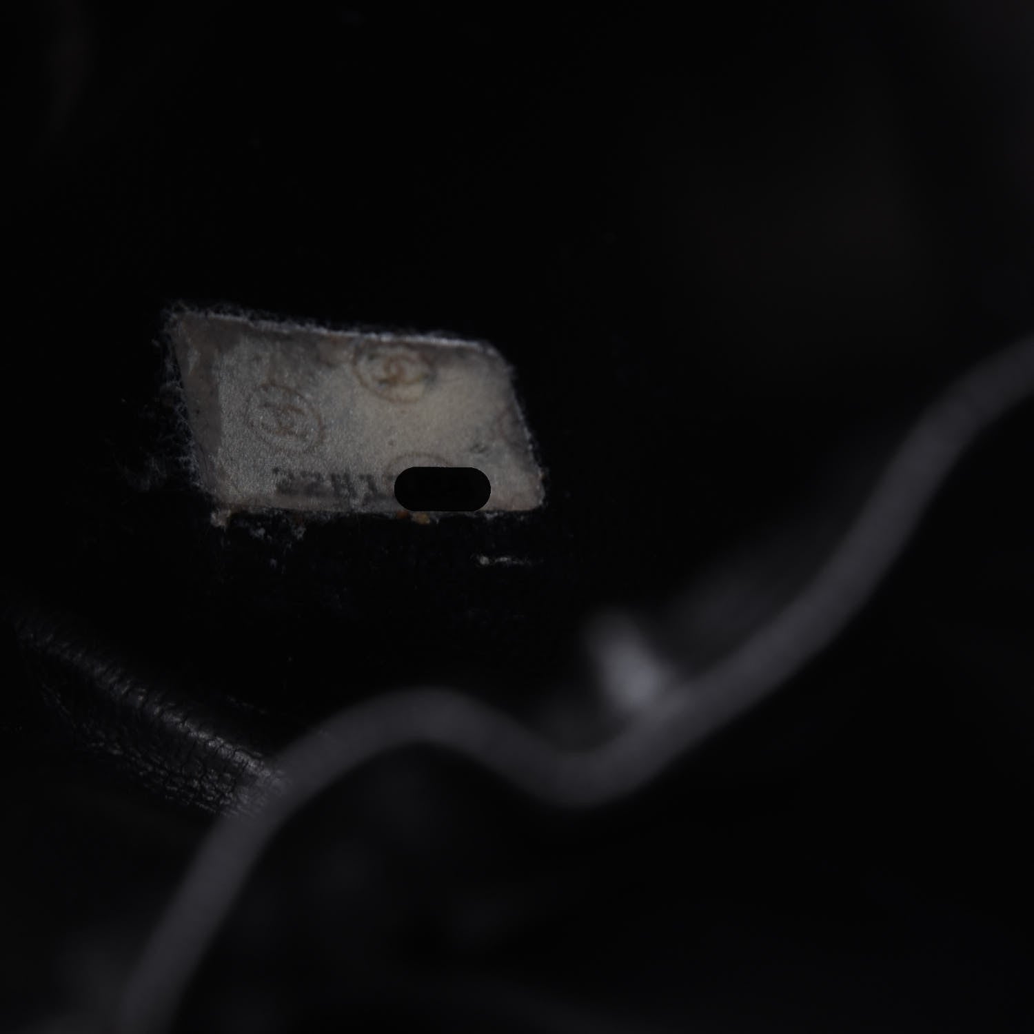 Chanel Lambskin Vanity Cosmetic Case Black 7 of 21