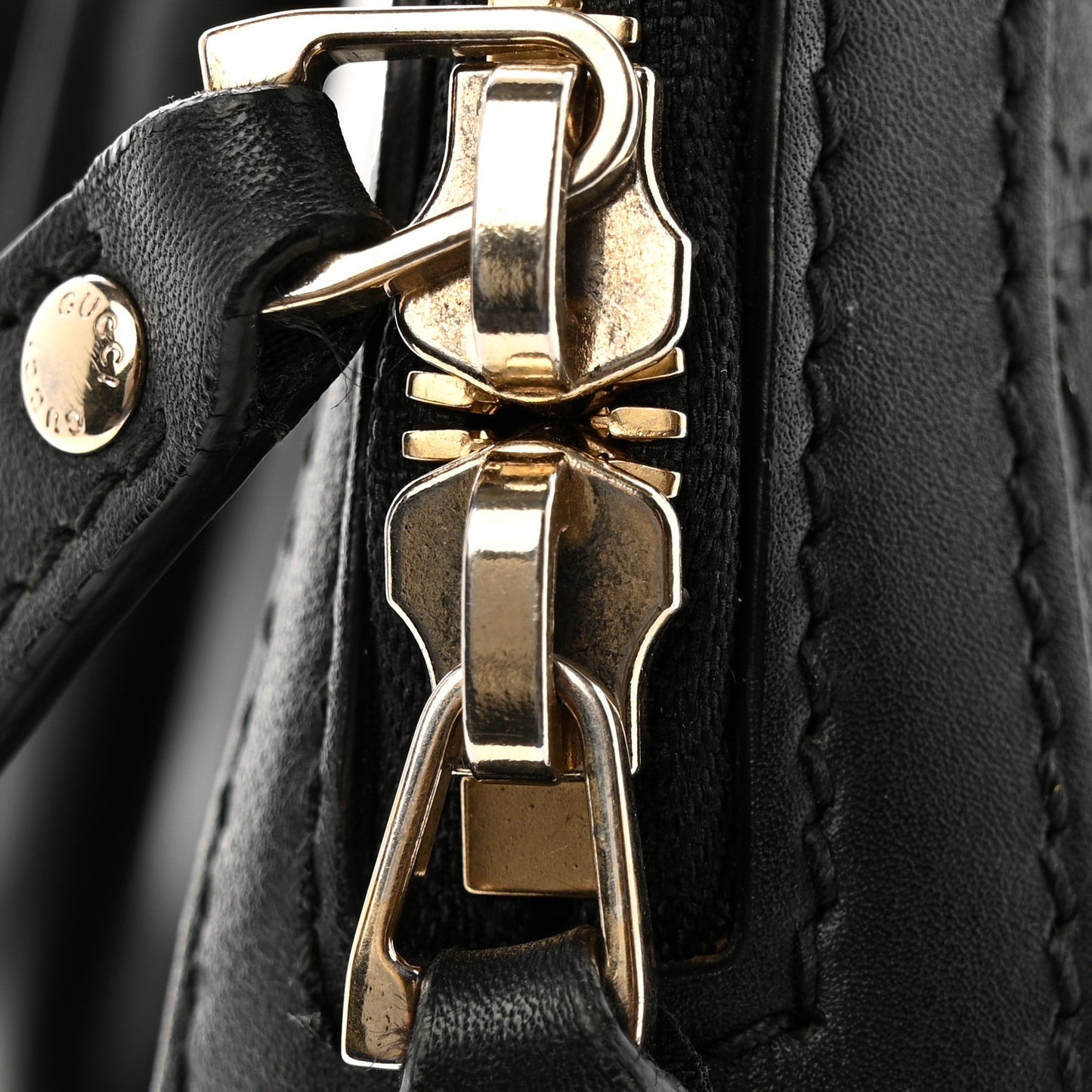Microguccissima Dome Bag Black