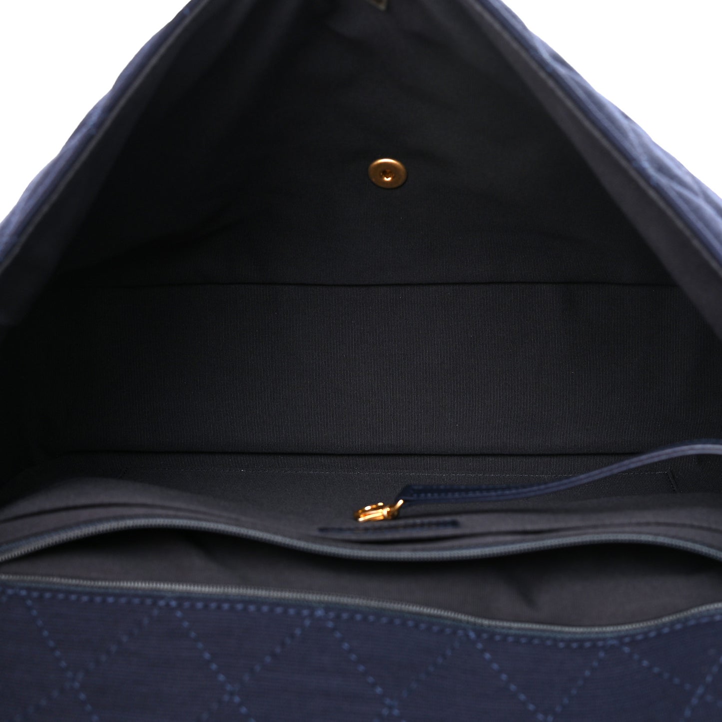 Jersey Quilted XL Jumbo Flap Navy