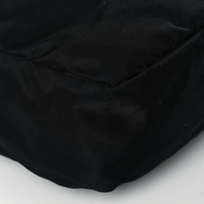 Prada Nylon Flat Messenger Bag Black 10 of 11