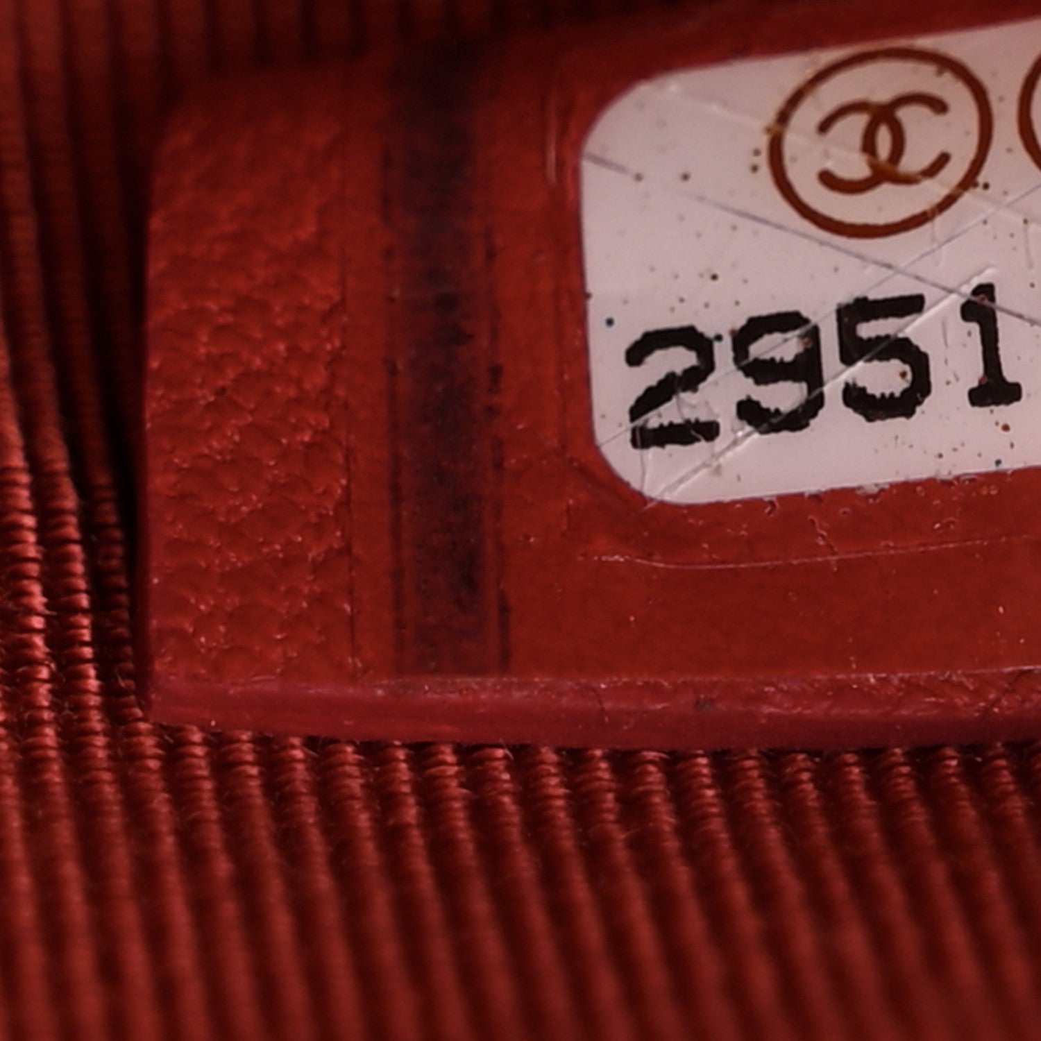 Chanel Shiny Goatskin Quilted Small Chanel 19 Pouch Red 7 of 8