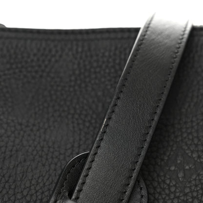 Louis Vuitton Taurillon Monogram Keepall Bandouliere 50 Black 17 of 18