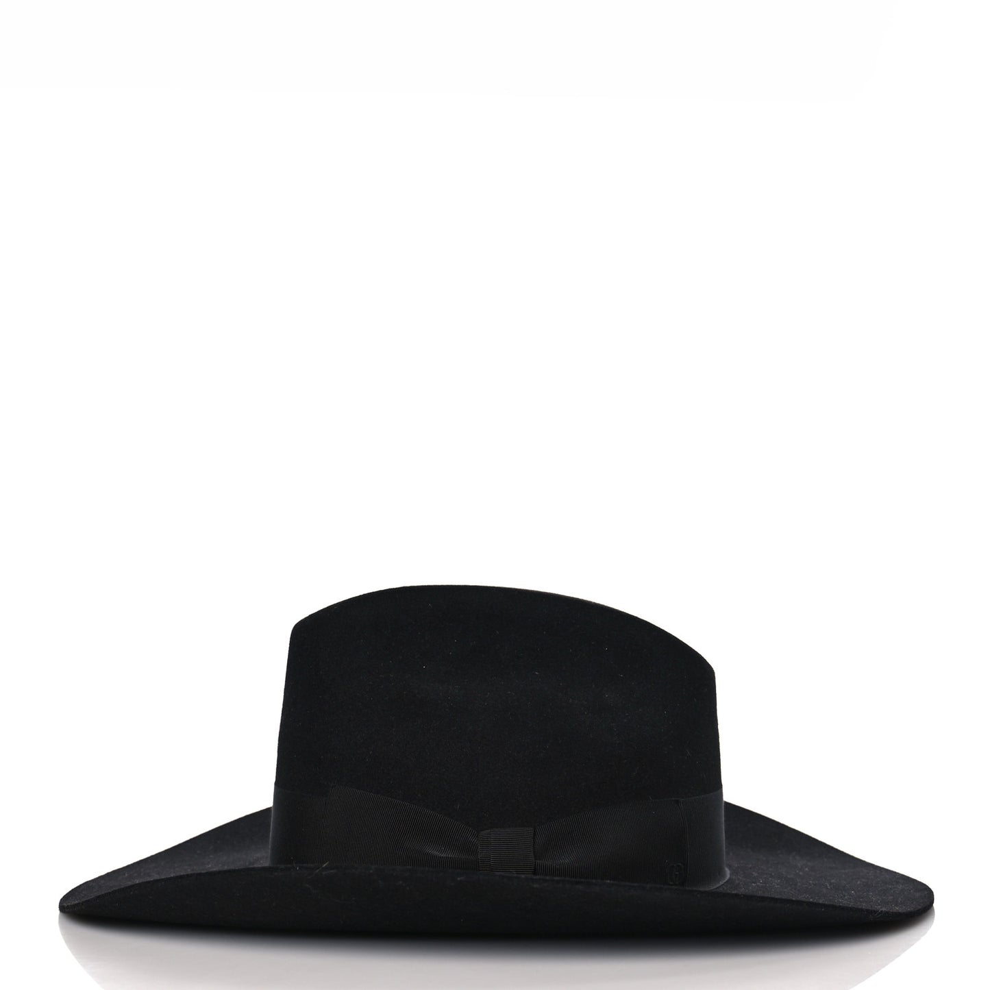 Felt Wide Brim Hat M Black