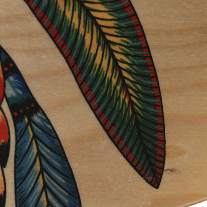 Hermes Wood Savana Dance Short Board Skateboard 7 of 10