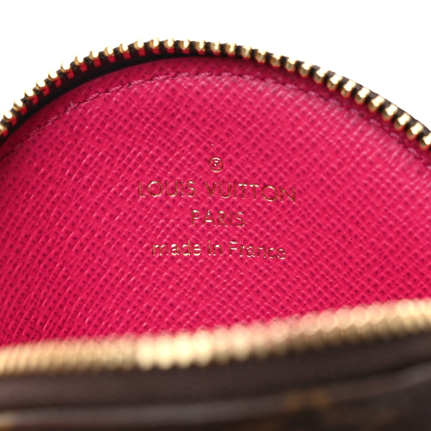 Monogram 2018 Christmas Animation Round Coin Purse