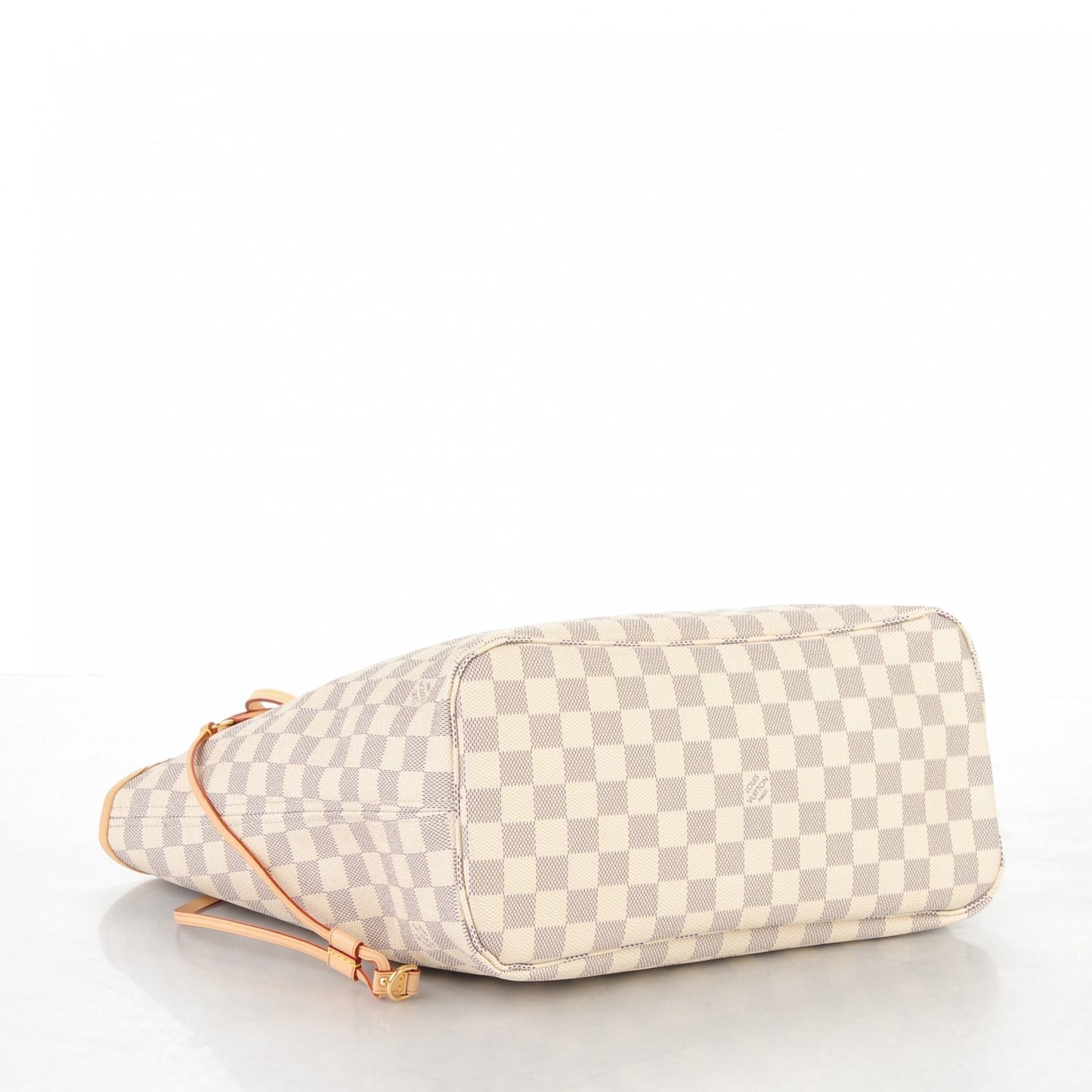 Damier Azur Neverfull MM Rose Ballerine