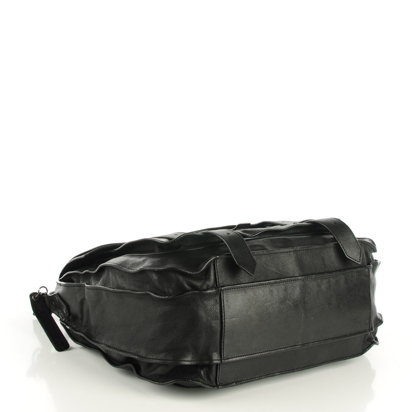 Lambskin PS1 Extra Large Satchel Black