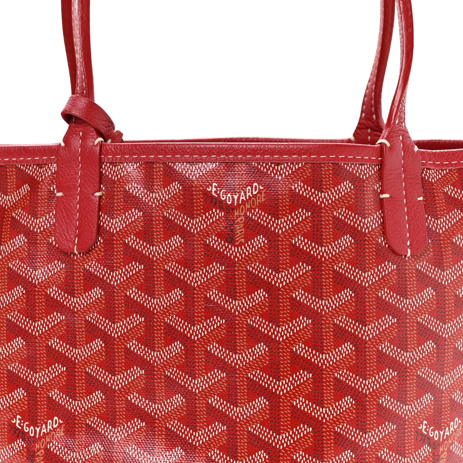 Goyard Goyardine Reversible Mini Anjou Red 13 of 18