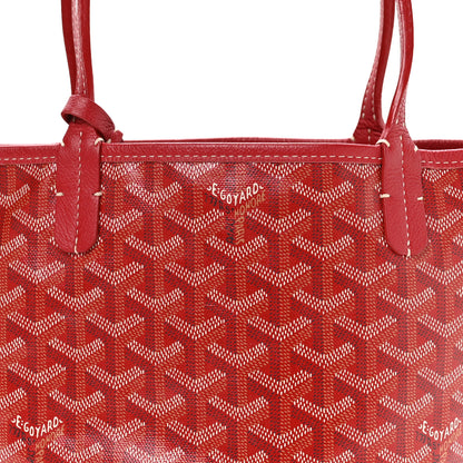 Goyard Goyardine Reversible Mini Anjou Red 13 of 18