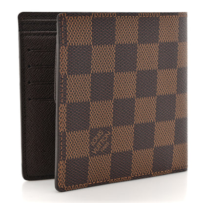 Louis Vuitton Damier Ebene Marco Wallet 3 of 7