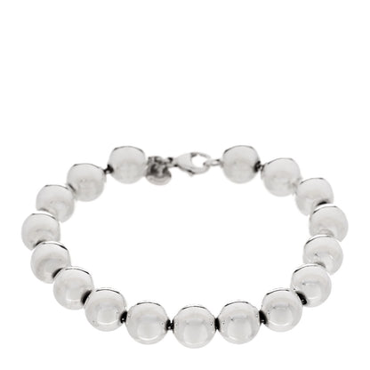 Tiffany Sterling Silver 10mm HardWear Ball Bracelet 1 of 4