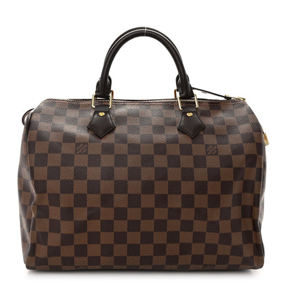 Louis Vuitton Damier Ebene Speedy 30 1 of 9