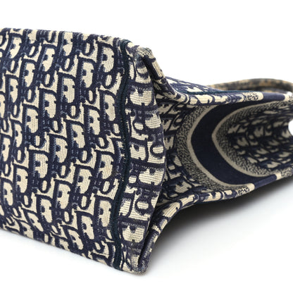Christian Dior Oblique Large Book Tote Blue Multicolor 10 of 14