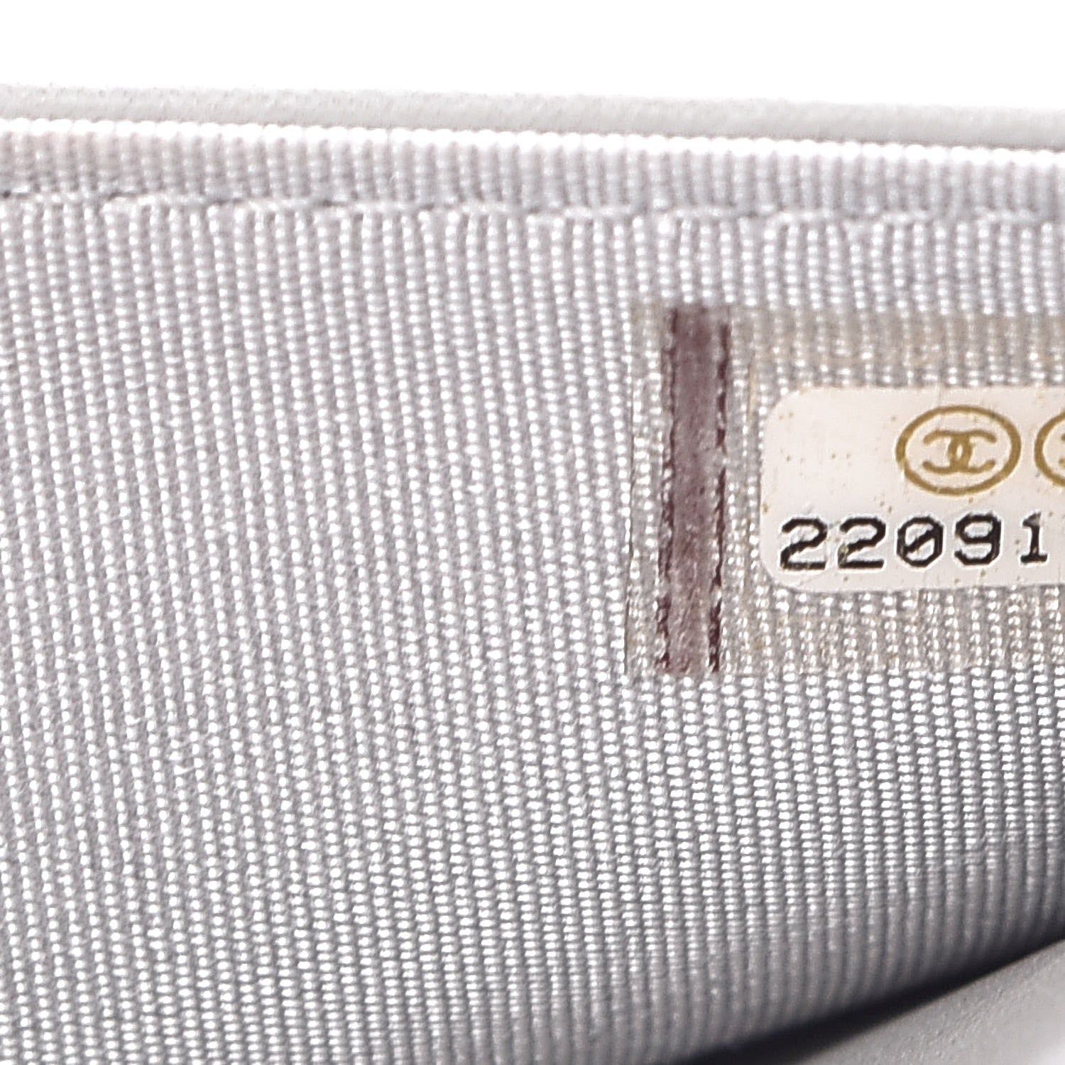 Chanel Woven Straw Raffia Deauville WOC Grey 8 of 9