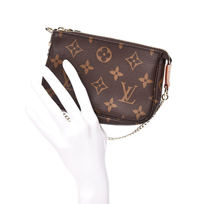 Louis Vuitton Monogram Mini Pochette Accessories 2 of 8