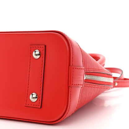 Louis Vuitton Epi Alma BB Coquelicot 10 of 12