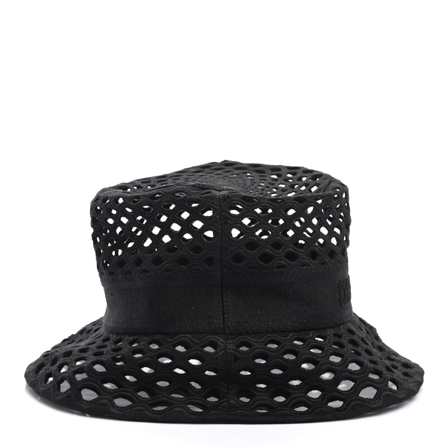 Mesh Small Brim Bucket Hat 57 Black